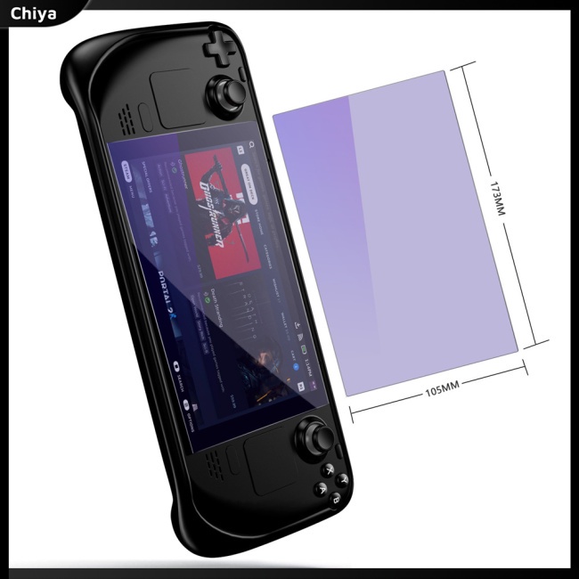 Bộ 2 Kính Cường Lực Hd Chống Trầy Chống Nổ Cho Máy Chơi Game Hơi Nước