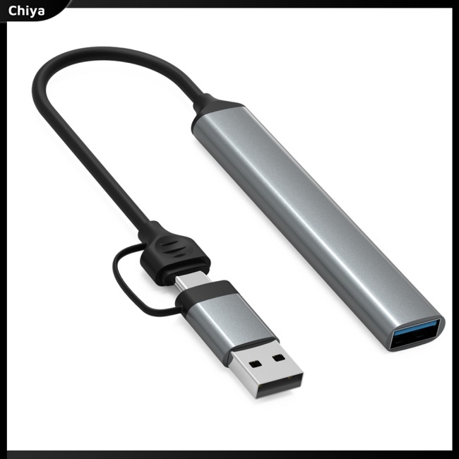 Bộ Chia Cổng Usb Type C Sang Usb3.0 4 Trong 1 Cho Notebook Laptop Điện Thoại Di Động