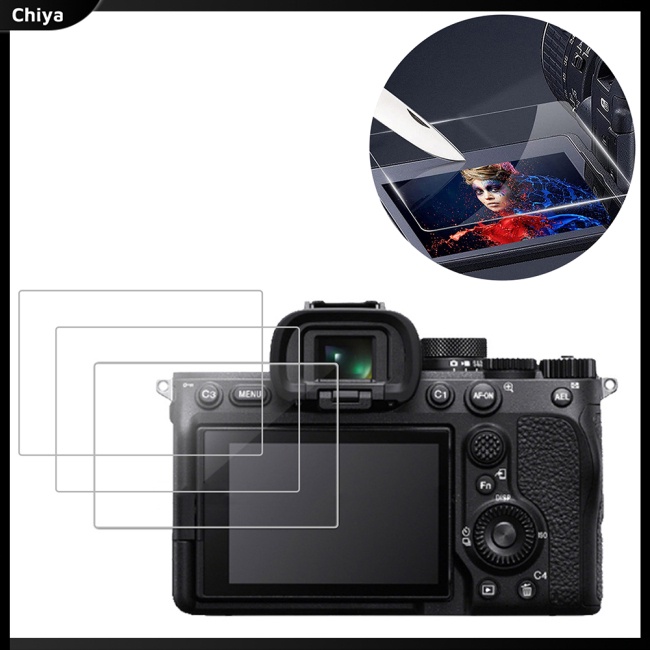 Set 3 MiếNg KíNh CườNg LựC BảO Vệ MàN HìNh Cho Camera A7Ipro / a7m4 / a74