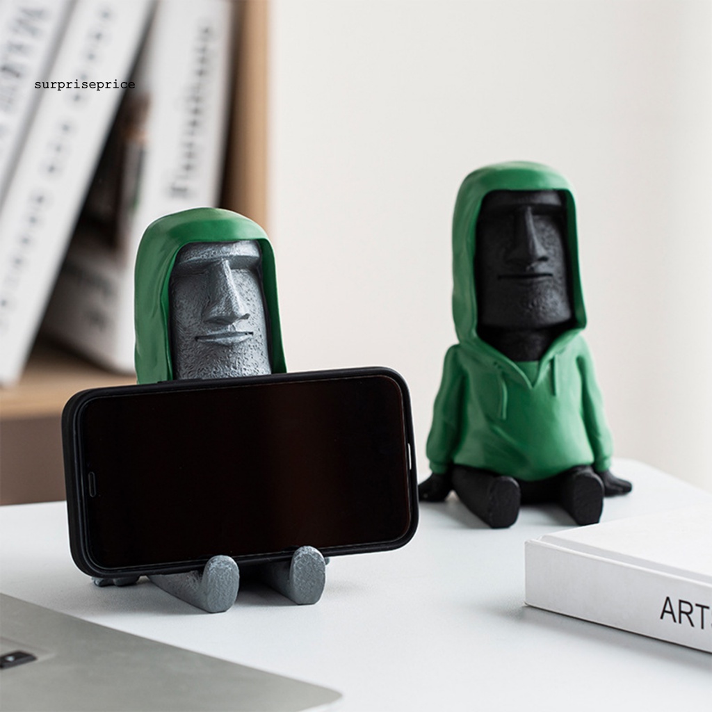 Giá Đỡ Điện Thoại Bằng Nhựa Resin Chống Trượt Đa Năng Dùng Trang Trí Nhà Cửa