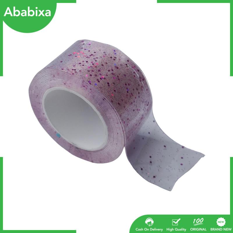 Băng Keo Nano Trong Suốt Lấp Lánh Không Để Lại Dấu Vết Vui Nhộn Để Thổi Bong Bóng DIY