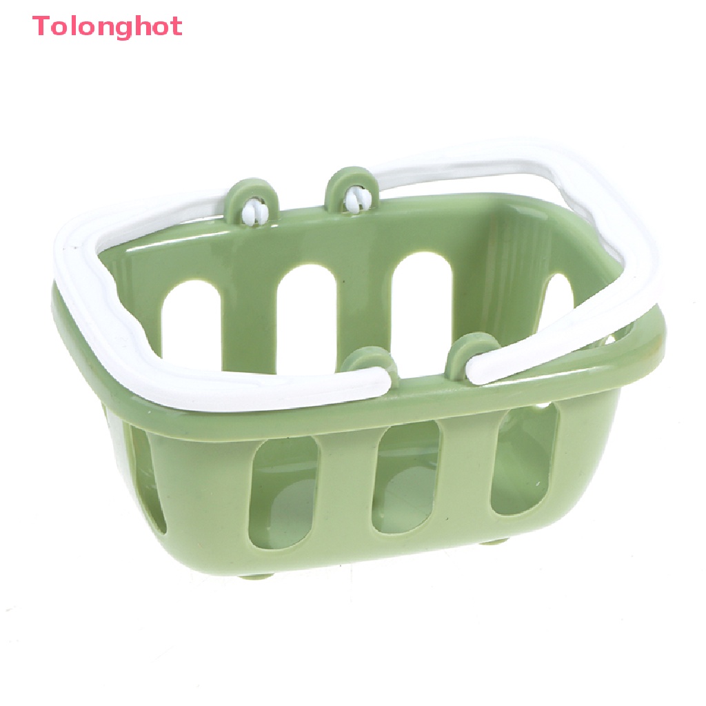 Giỏ Mua Sắm Mini Đựng Trái Cây + 10 Trái Cây Xinh Xắn