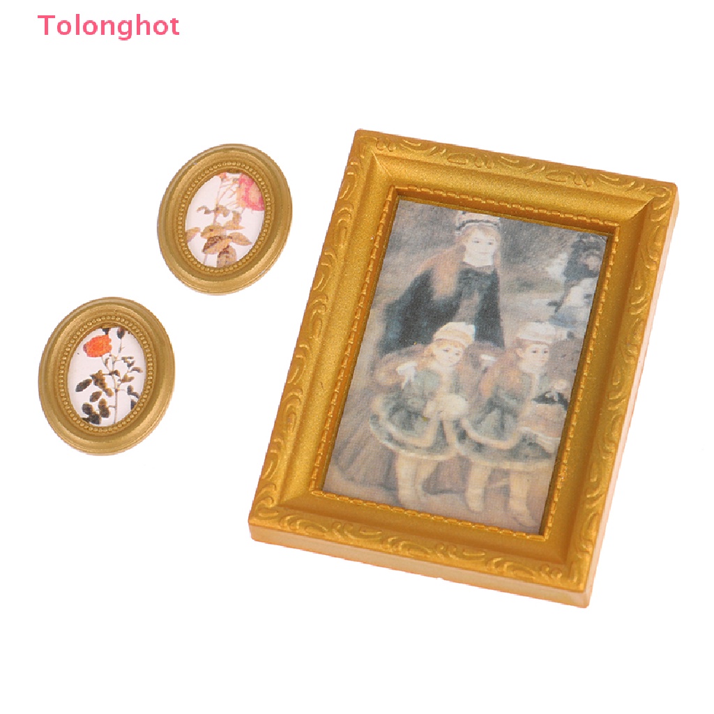 Khung Ảnh Dùng Trang Trí Nhà Búp Bê 1: 12 DIY