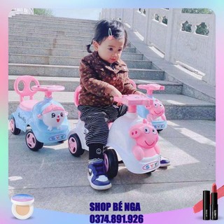 🐷🐷XE CHÒI CHÂN HÌNH CON HEO CHO BE ...(có nhạc,còi)🐖🐖