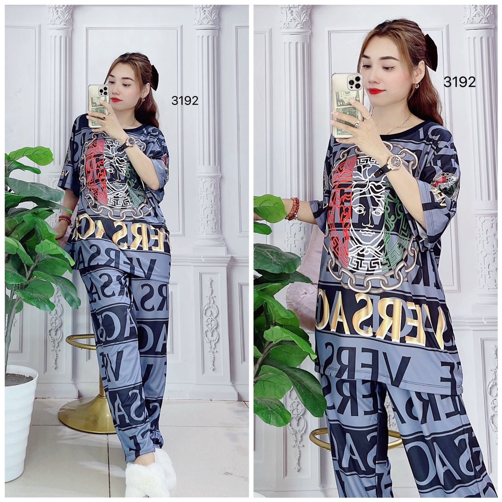 (65kg đến 85kg) Bộ Quần Dài Big Size Hình Thật Shop Chụp - BDL3192
