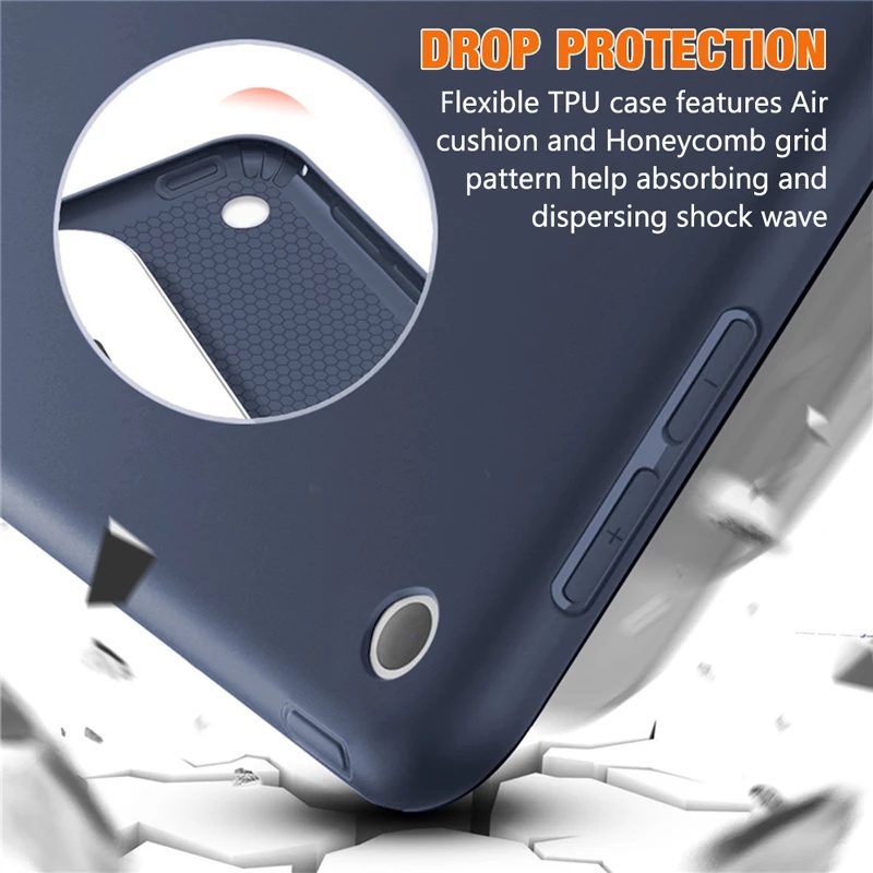 Ốp Máy Tính Bảng TPU Silicon Mềm Có Giá Đỡ Bảo Vệ Cho Xiaomi Mi Pad 6 / 6 Pro / MiPad 5 Tablet Xiaomi Pad 6