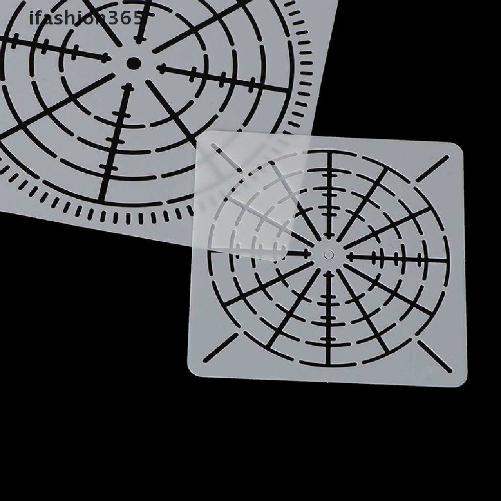 Set 12 Khuôn Họa Tiết Mandala Có Thể Tái Sử Dụng Làm Đồ Thủ Công DIY Thời Trang ifashion365