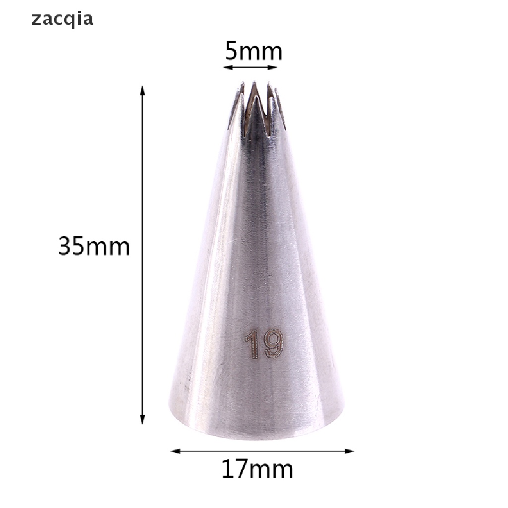 Phụ Kiện Trang Trí Xe Hơi 199 Độc Đáo# Đầu Bắt Bông Kem Trang Trí Bánh Bằng Thép Không Gỉ