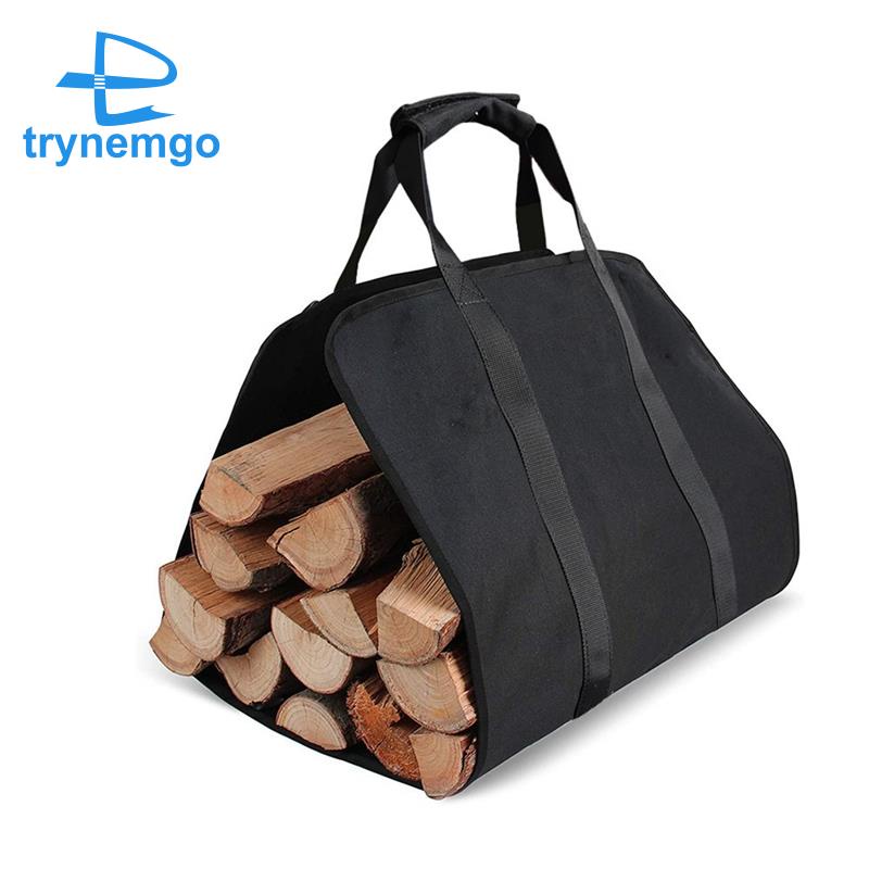 1 Túi Vải Bạt Đựng Củi / Củi / Củi Tiện Dụng Khi Đi Cắm Trại