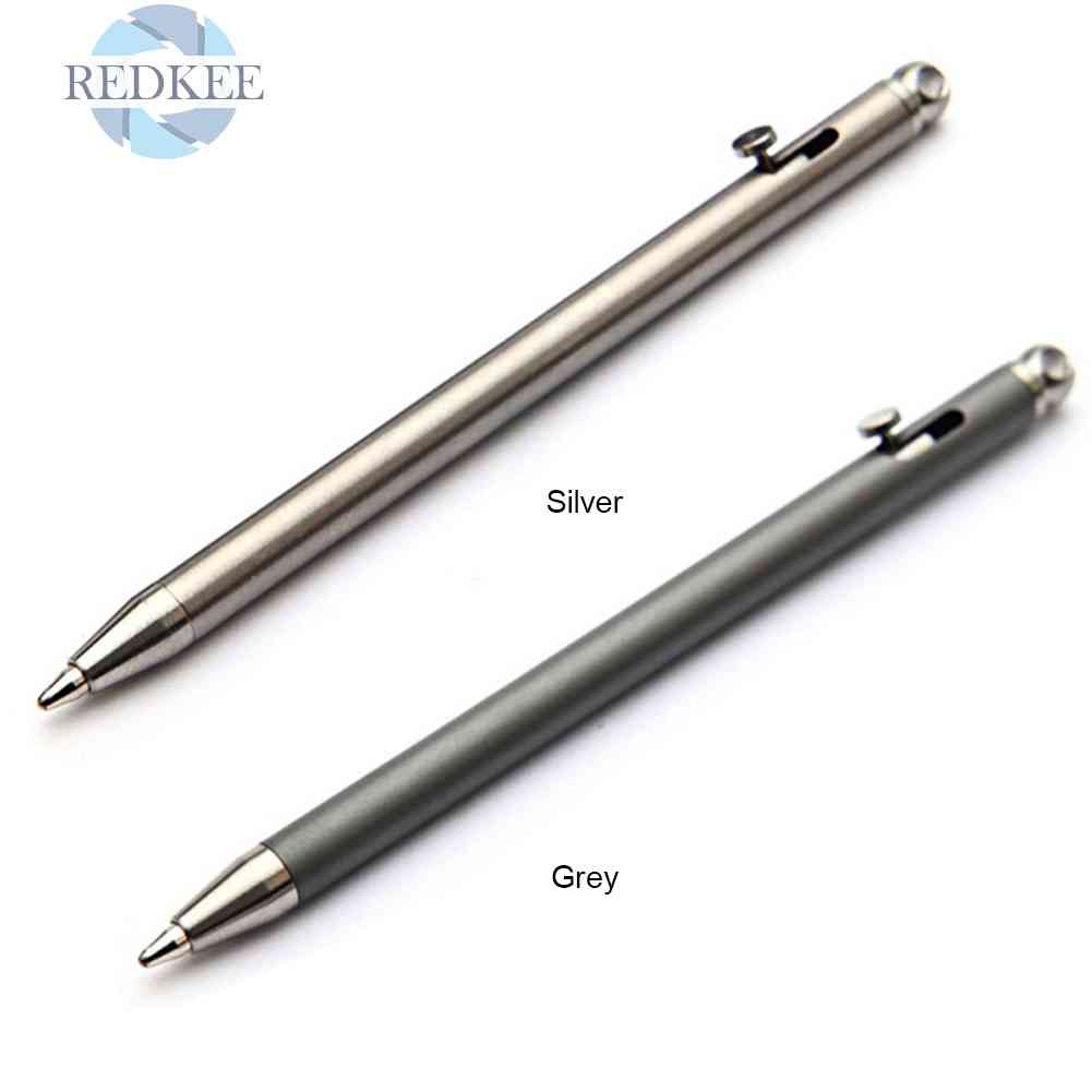 Bút Ký Tên Mini Bằng Kim Loại Titan Dành Cho Cắm Trại Ngoài Trời