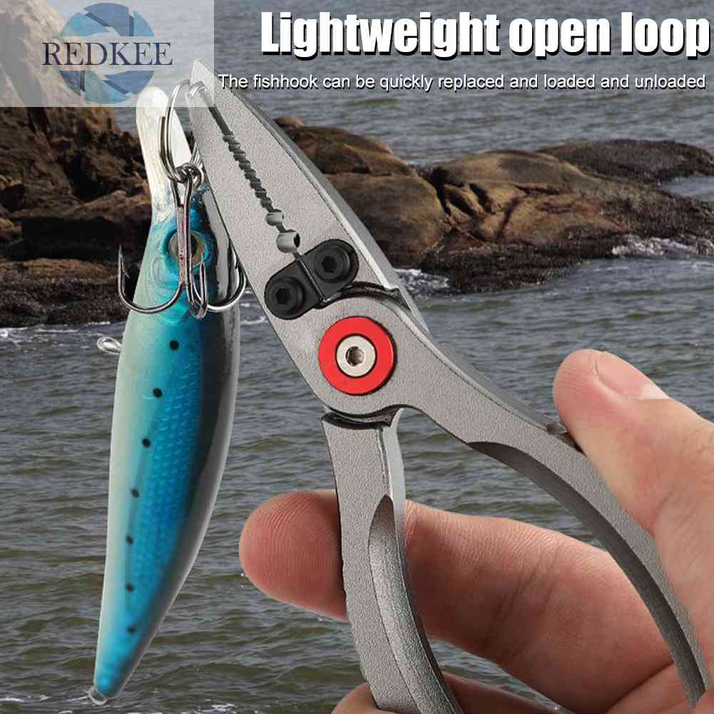 Kìm Câu Cá Mini Bằng Hợp Kim Nhôm