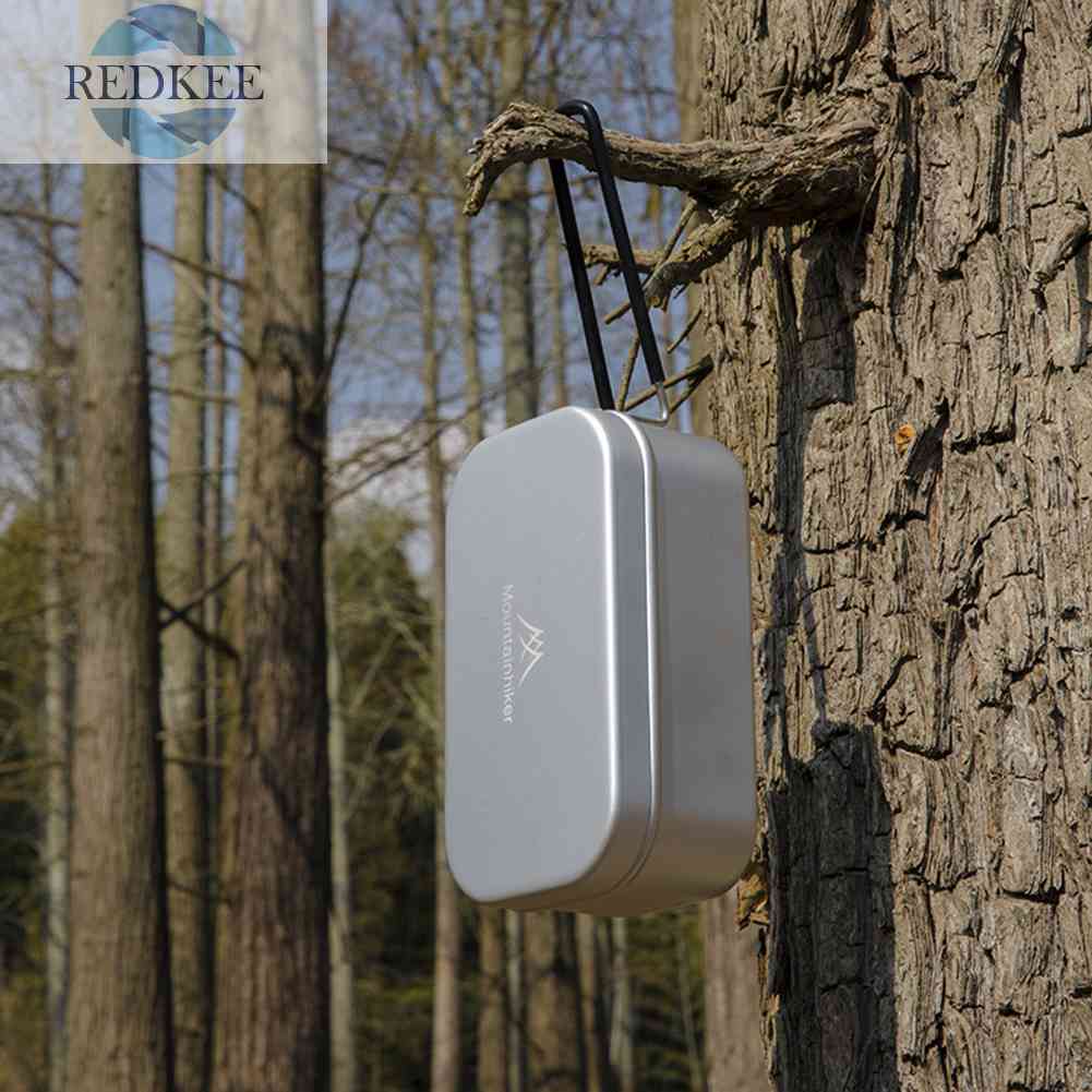 Hộp Đựng Thức Ăn Trưa 650ml Bằng Hợp Kim Nhôm Tiện Dụng Mang Theo Du Lịch Cắm Trại