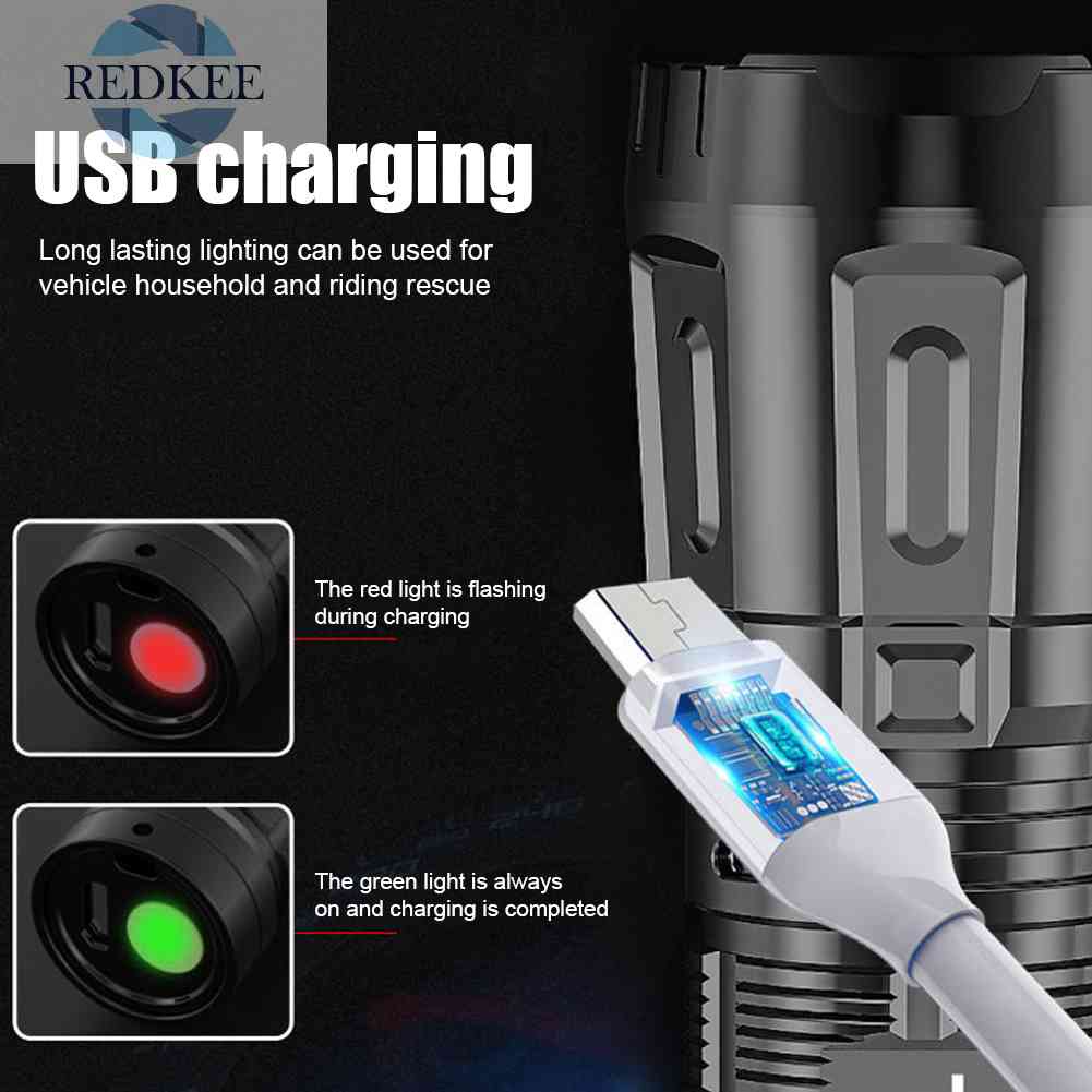 Set 2 Đèn Pin Cắm Trại 3 Chế Độ Tiện Lợi