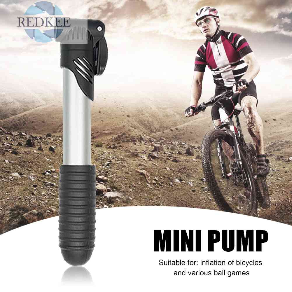 Ống Bơm Xe Đạp Mini Bằng Hợp Kim Nhôm