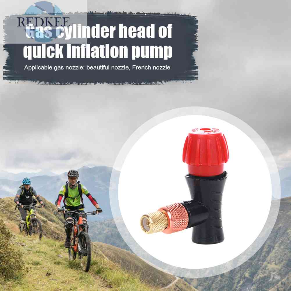 Dụng Cụ Bơm Xe Đạp CO2 Nhỏ Gọn Tiện Lợi