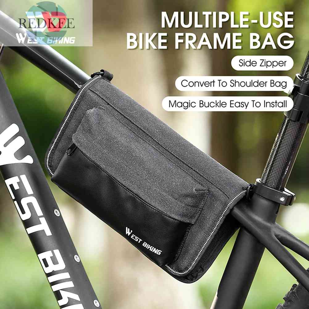 Túi Đựng Đồ Gắn Khung Trước Xe Đạp Chống Trượt Tiện Dụng