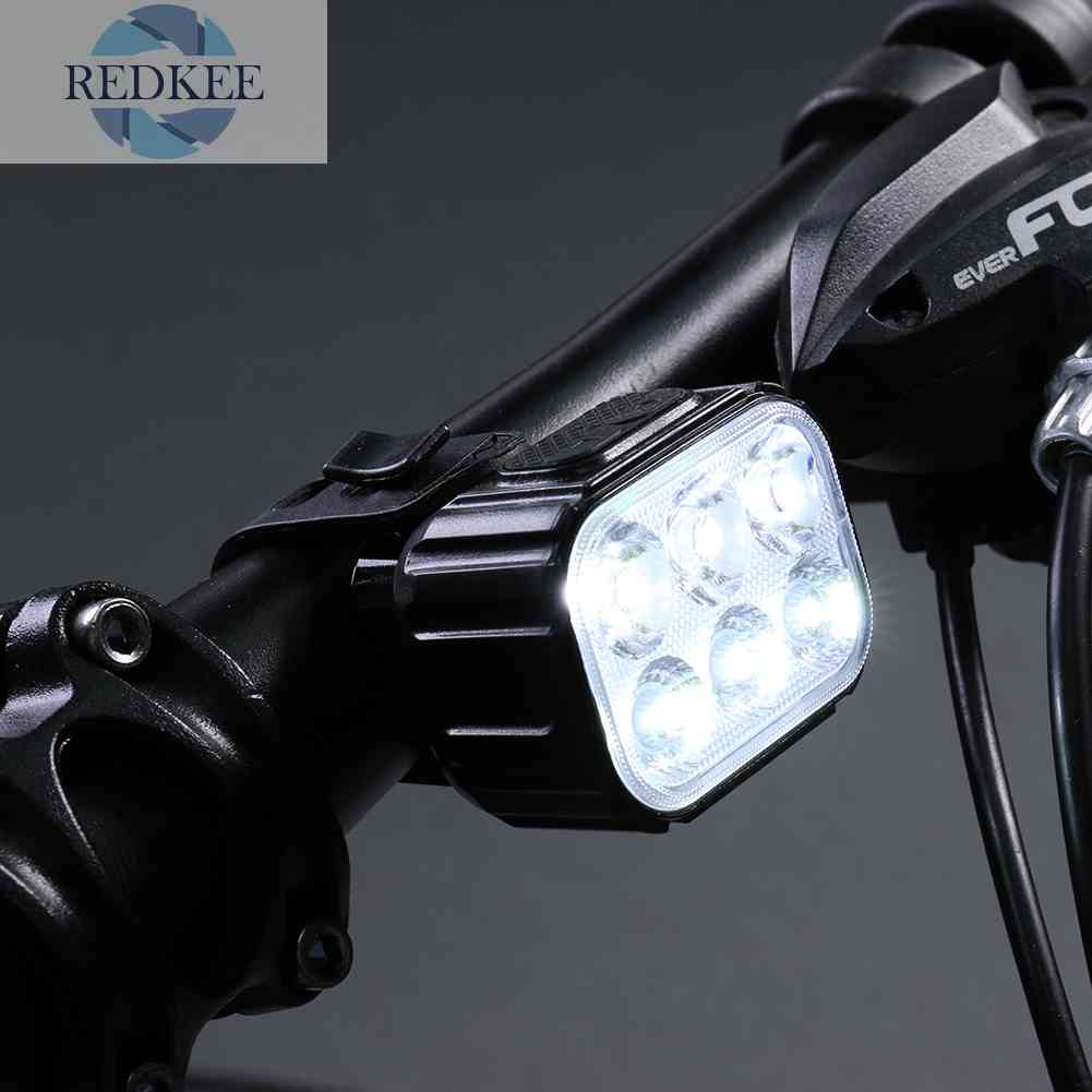 Bộ Đèn Pha LED Sạc USB Cho Xe Đạp