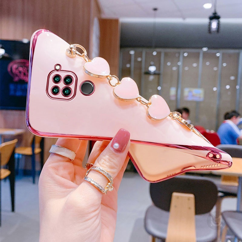 Ốp Điện Thoại Có Dây Gài Cho Xiaomi Redmi Note 12 11 10 9 8 Pro 9S 10S 11S