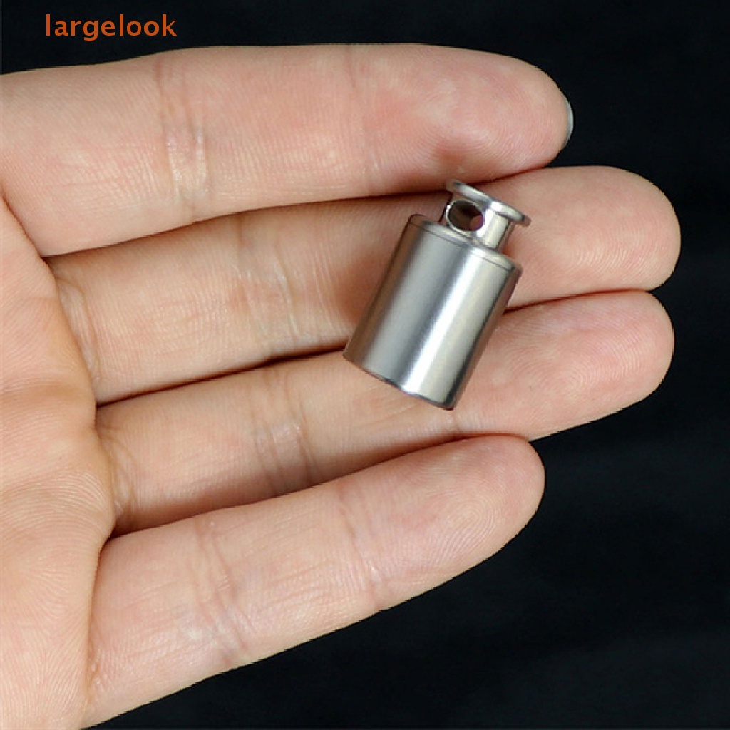 1 Bình Đựng Nước Bằng Titan Nguyên Chất Chống Thấm Nước Thiết Kế Nhỏ Gọn Tiện Dụng