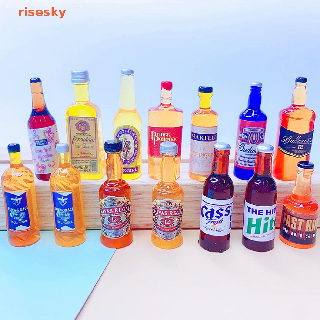 Set 5 Bình Nước Mini Trang Trí Nhà Búp Bê