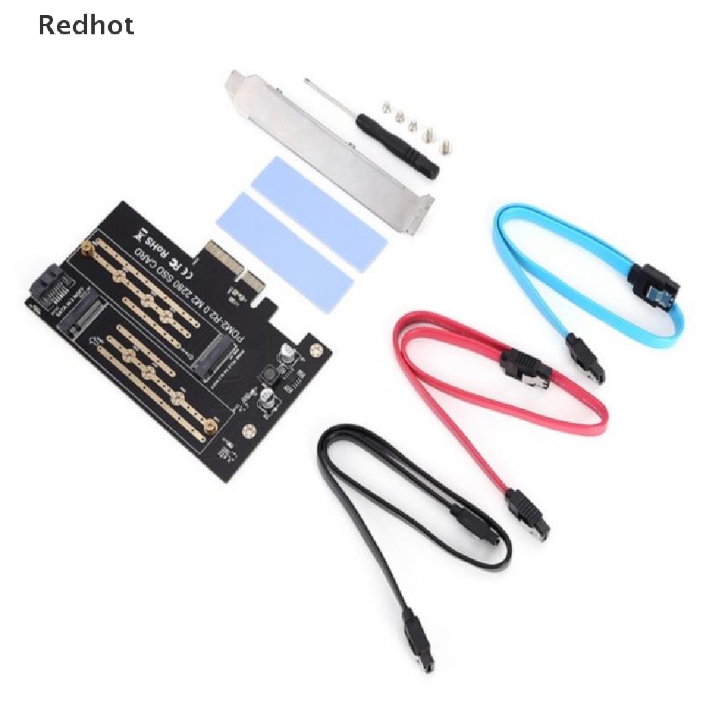 Bộ ChuyểN ĐổI Pcie Sang M2 / M.2 Ngff Sang Desktop Pcie X4 X8 X16 Nvme Sata Dual Ssd Pci