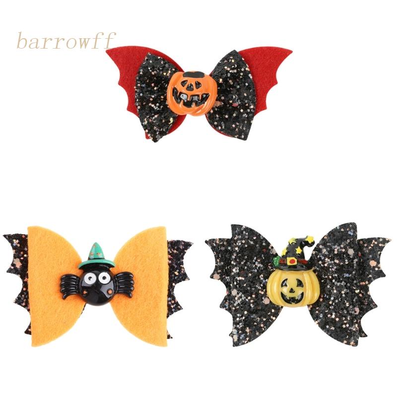 Kẹp Tóc Hình Bí Ngô / Dơi Hoạt Hình Cho Bé Gái