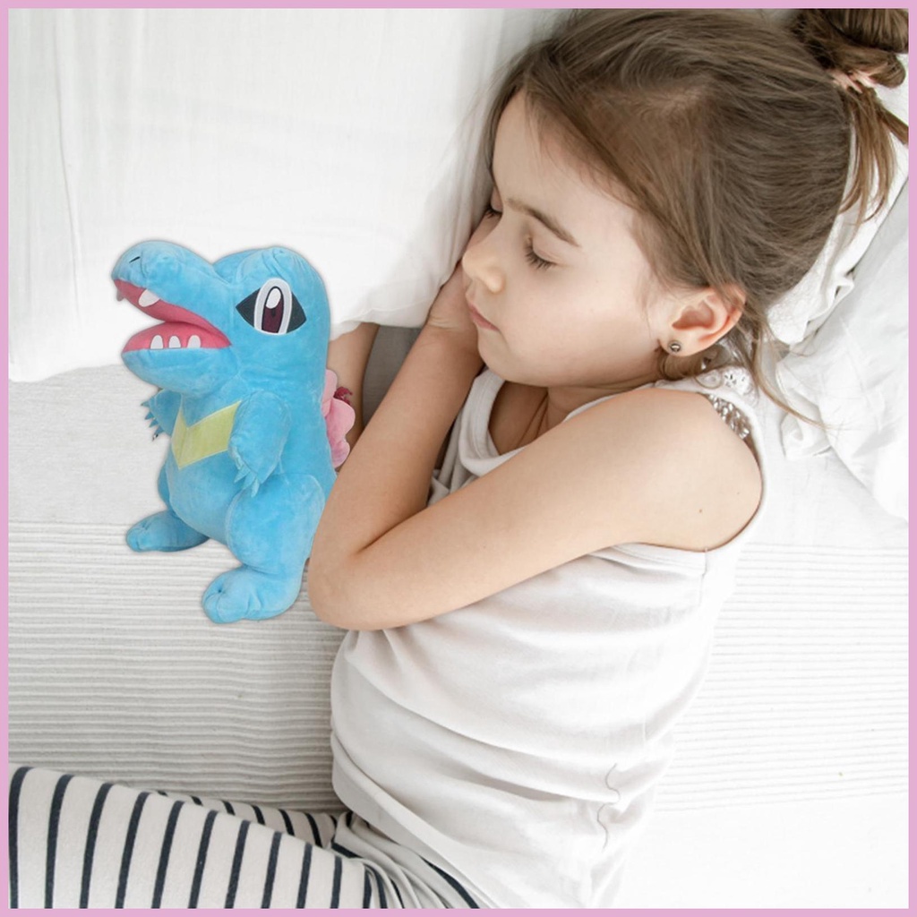 Thú Nhồi Bông Hình Cá Sấu Hoạt Hình Cho Bé