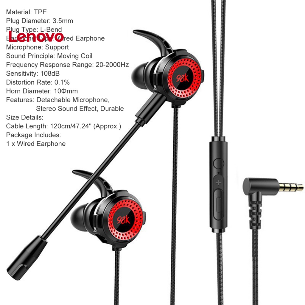 Tai Nghe Chơi Game Có Dây Chống Nhiễu Âm Thanh Sống Động Jack Cắm 3.5mm