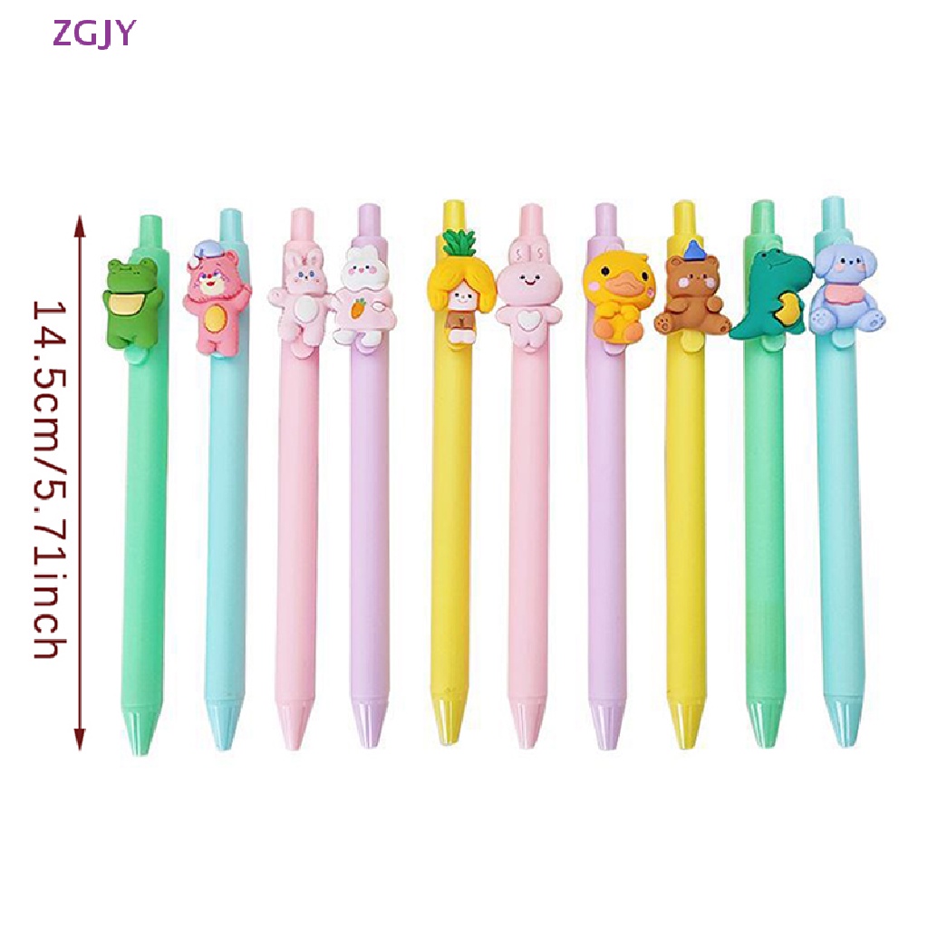 Bút Bi Mực Đen Ngòi 0.5mm Hình Búp Bê Hoạt Hình Dễ Thương Mới