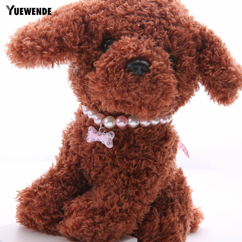 Vòng Cổ Ngọc Trai Giả Thắt Nơ Thời Trang Dành Cho Thú Cưng