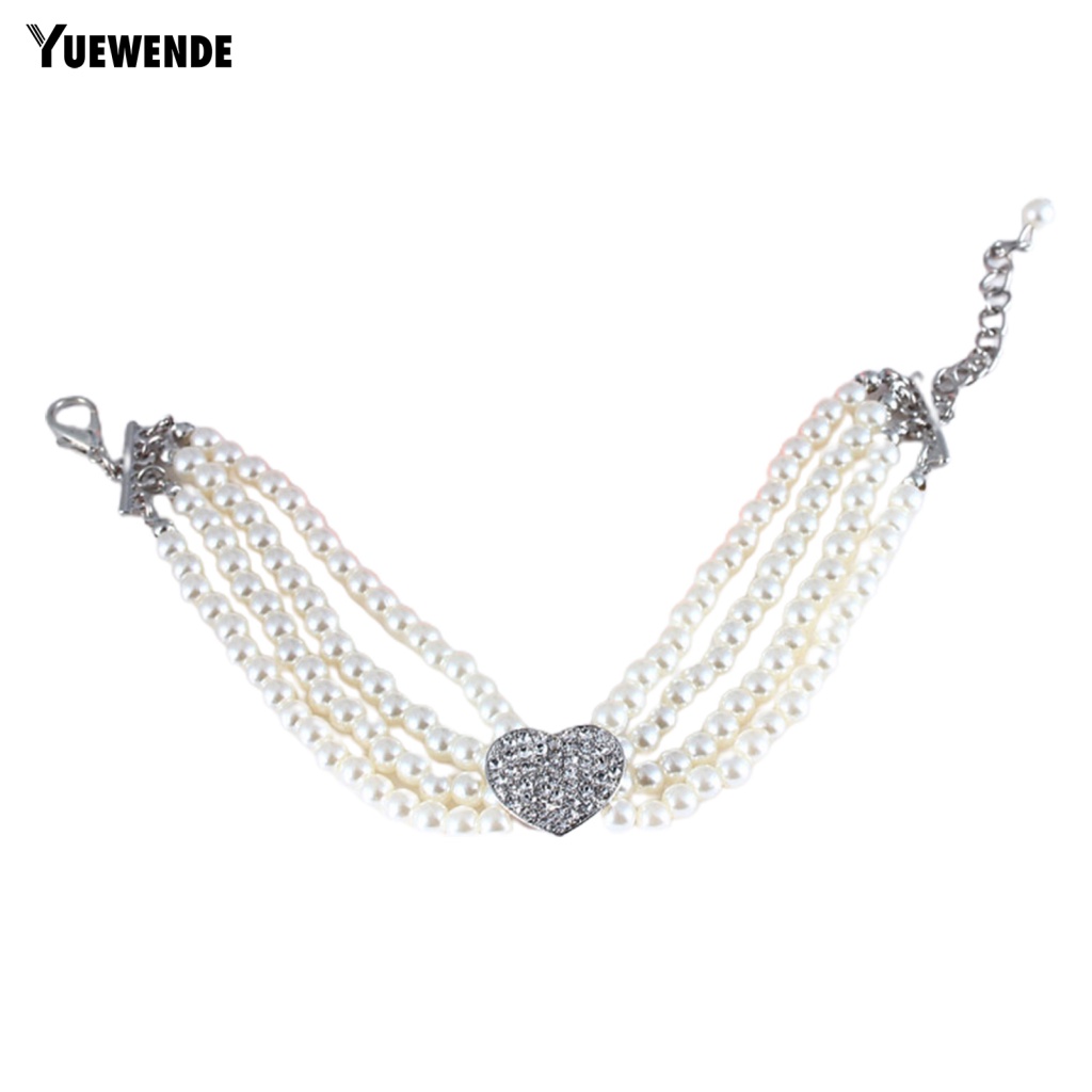 Vòng Cổ Ngọc Trai Giả Trọng Lượng Nhẹ Dùng Chụp Ảnh Cho Mèo