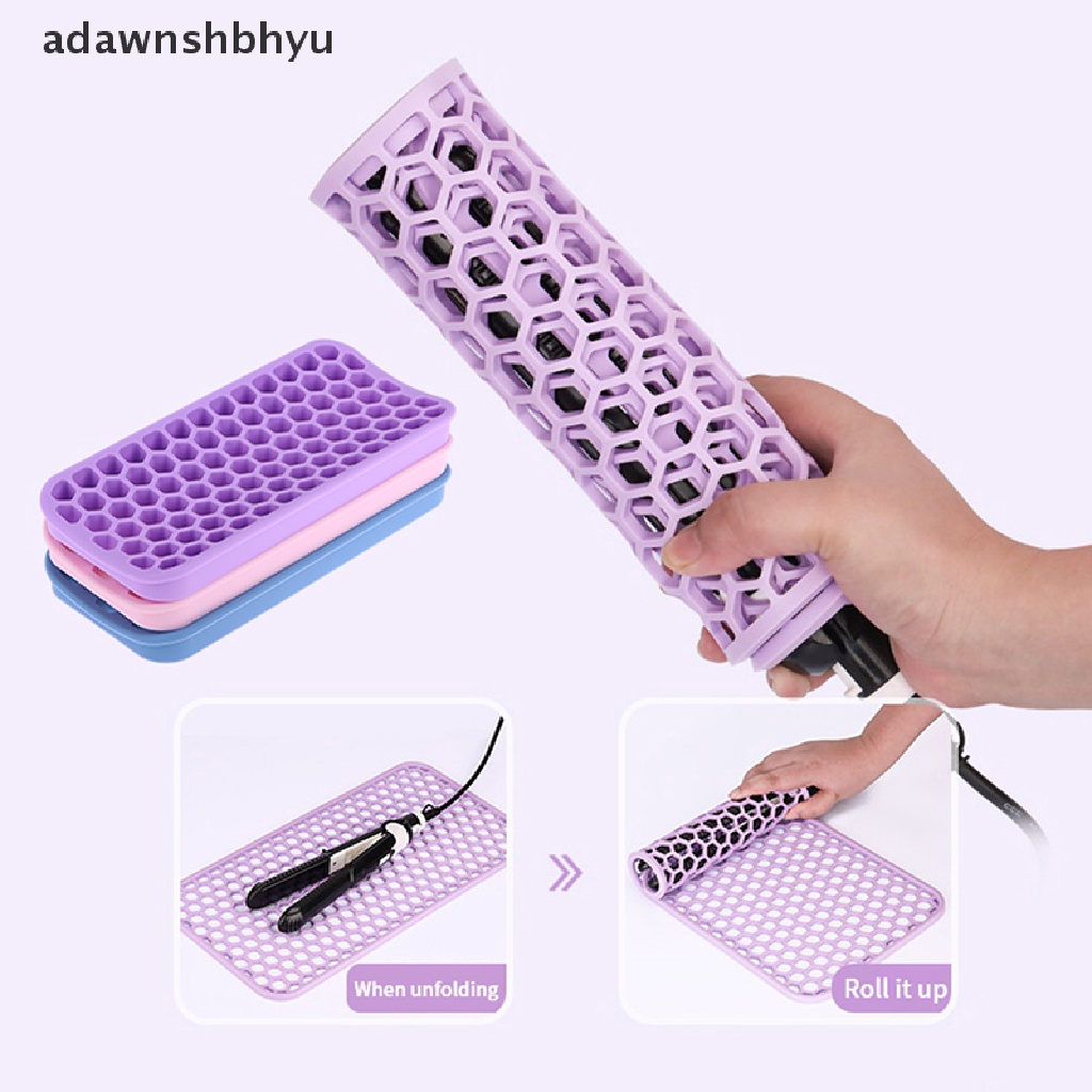 Tấm Silicon Chịu Nhiệt Hỗ Trợ Uốn Duỗi Tóc Tiện Dụng