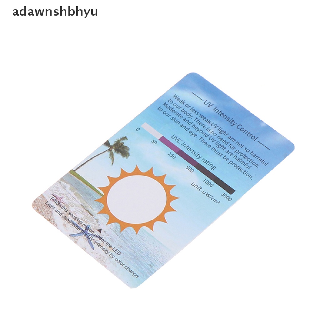 Bộ 10 Thẻ Thử Điện Đèn UVB Chuyên Dụng Cho Bò Sát