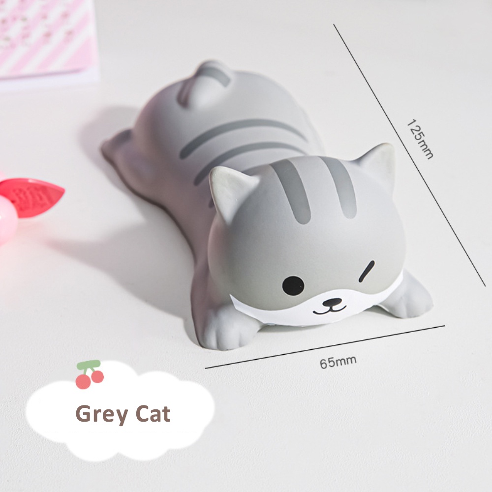 Kawaii Creative Silicone 3d Cổ Tay Nhỏ Tấm Lót Chuột Mini Lợn Dễ Thương Thỏ Chó Mèo Thiết Kế Hình Dạng Động Vật Bộ Nhớ Công Thái Học Mút Hỗ Trợ Cổ Tay Gối Nghỉ Đệm Thảm hiệu quả.store vn