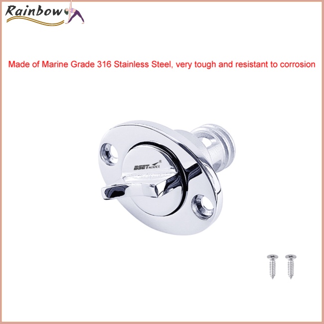 Nút Chặn Lỗ Thoát Nước Bằng Thép Không Gỉ 316 Chống Ăn Mòn Cho Thuyền 1 &quot;25mm
