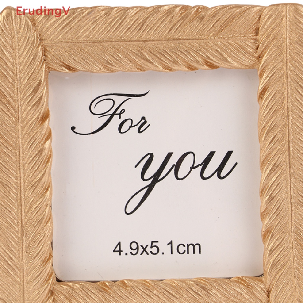 [ErudingV] Khung Ảnh Mini Màu Hồng / Xanh Lam / Vàng Kim Sáng Tạo [Mới]