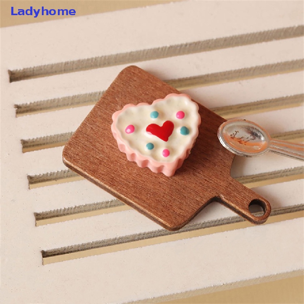 Set 5 Thớt Cắt Bánh / Món Tráng Miệng Trang Trí Nhà Búp Bê 1: 12