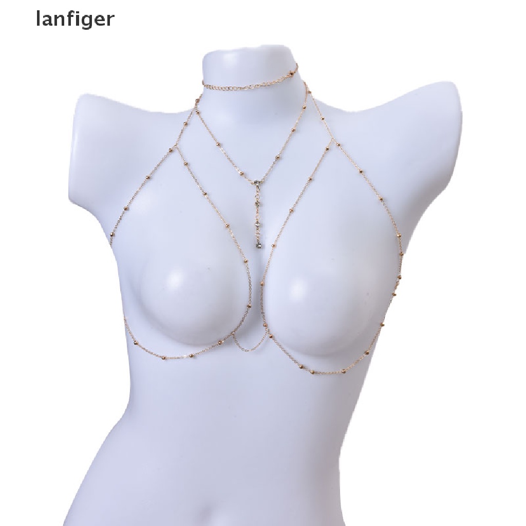 Dây Xích Kim Loại Đeo Bikini Gợi Cảm Cho Nữ