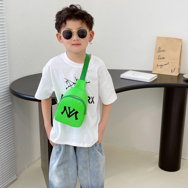 Túi Đeo Chéo Ngực In Chữ Thời Trang Xu Hướng Du Lịch Cho Bé