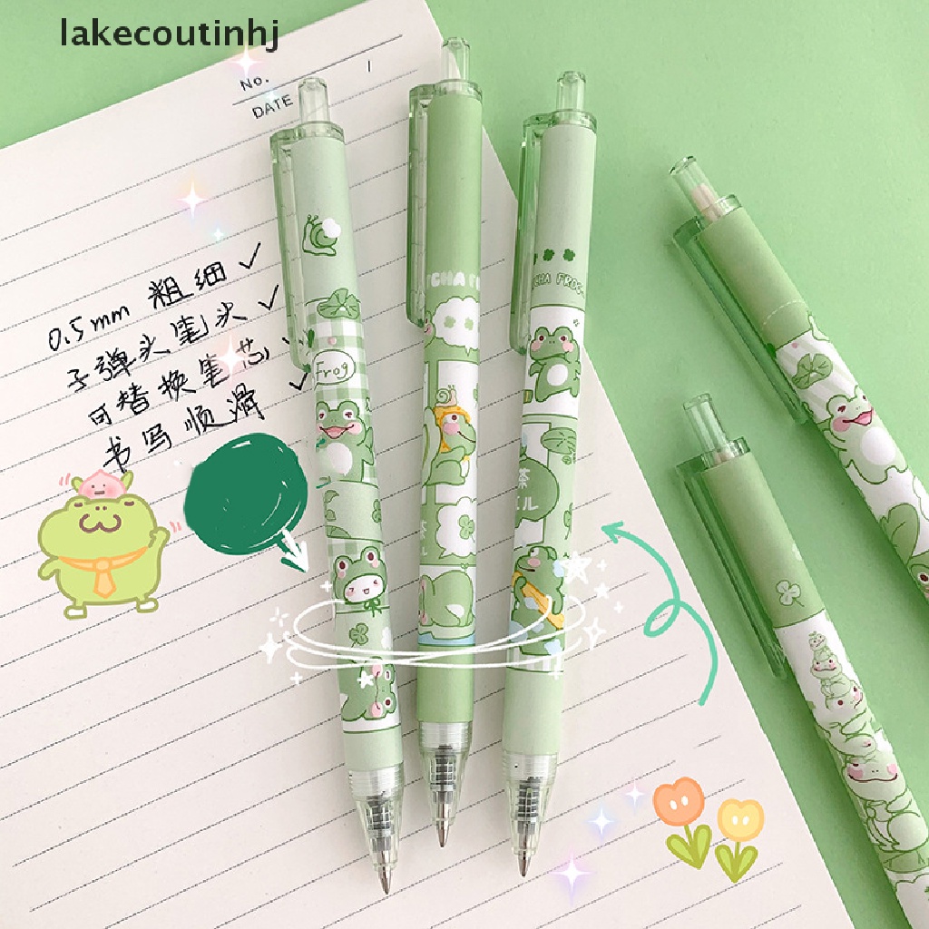 Set 6 Bút Bi Ngòi 0.5mm Họa Tiết Dễ Thương