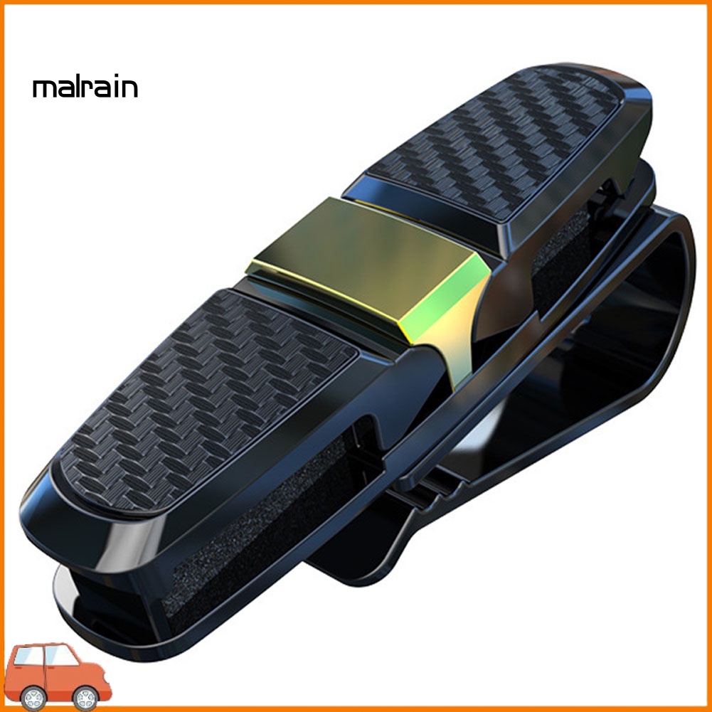 Kẹp Giữ Mắt Kính / Thẻ / Mắt Kính Gắn Tấm Che Nắng Xe Hơi Tiện Dụng