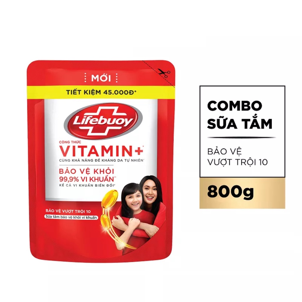 Sữa tắm Lifebuoy túi 800g / 850g | BigBuy360 - bigbuy360.vn