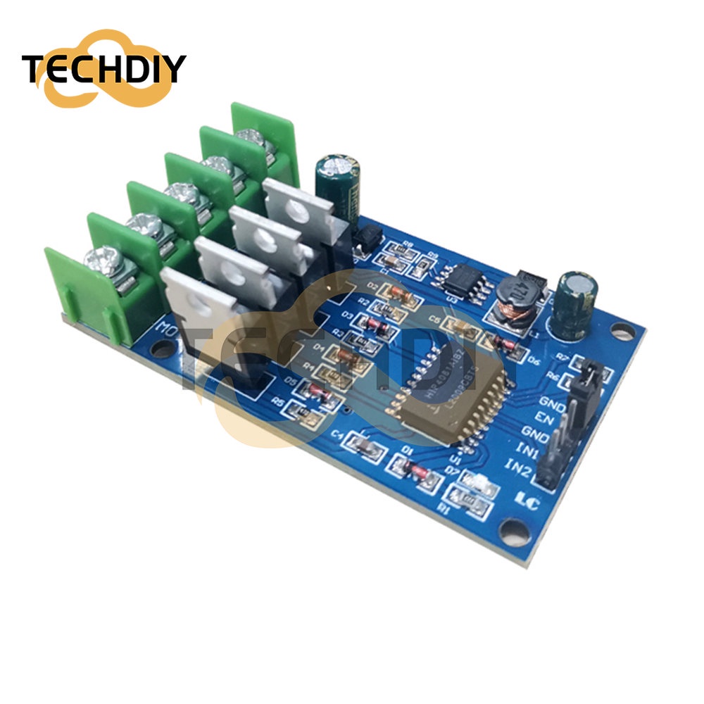 Mô Đun Điều Khiển Động Cơ H-Bridge 170W DC 5-30V 12-40V Mos 4 Dây Cho Xe Máy