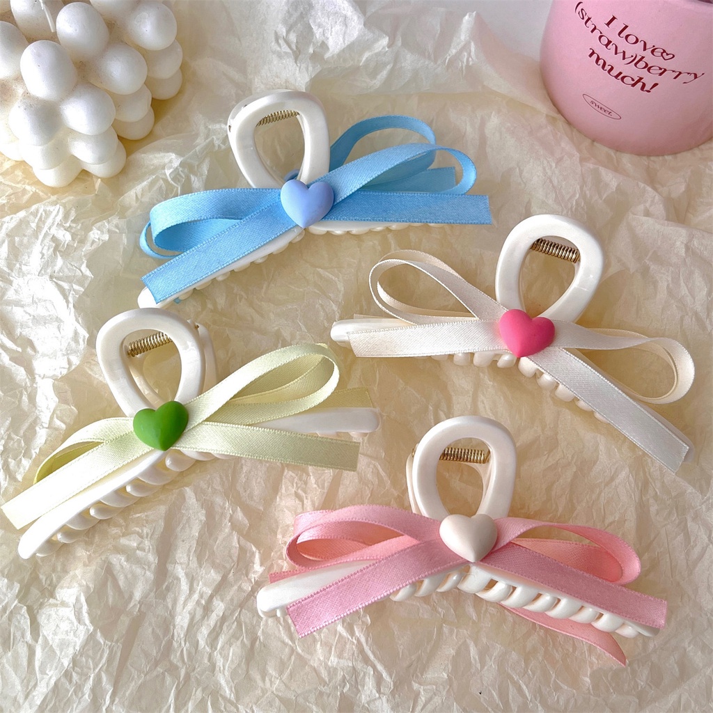 Kẹp Tóc Nơ Bướm Sau Lưng Ngọt Ngào