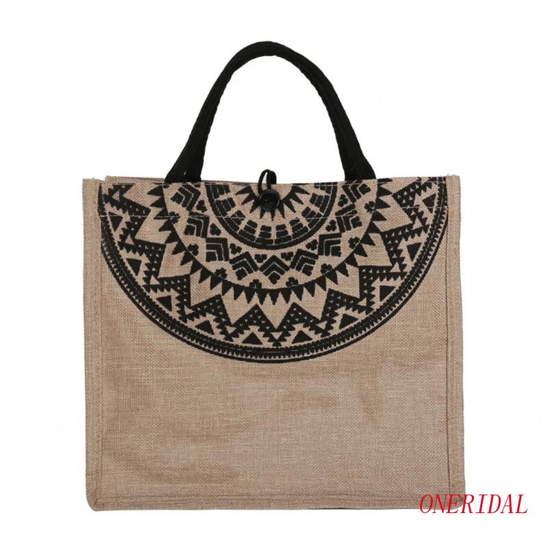 Túi Xách Nữ Cỡ Lớn Họa Tiết Thổ Cẩm Thời Trang