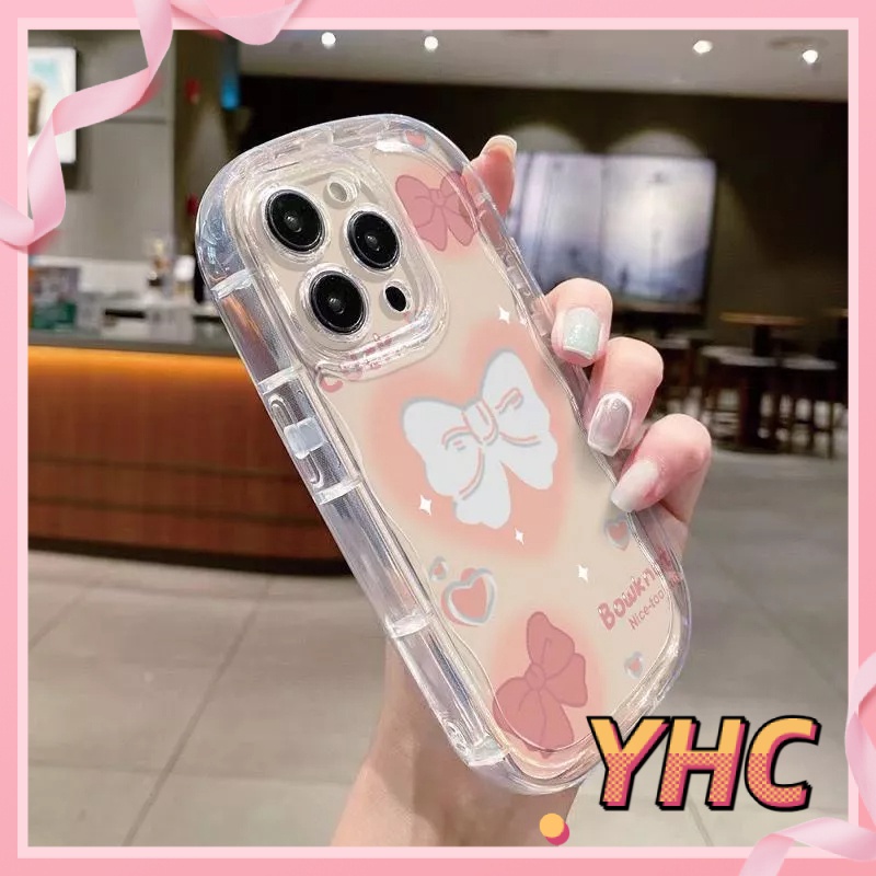 Ốp lưng iphone Vỏ xà phòng TPU dày của nơ tình yêu của cô gái trẻ Cho iPhone 6 / 6S / 6splus / se / 7 / 7plus / 8 / 8plus / X / xs / xsmax / 11 / 12 / 13 / 14 / Plus / pro / pro max-405