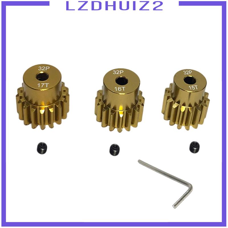 Bánh Răng Động Cơ Pinion 32DP Bằng Kim Loại Bền Thay Thế Cho Mô Hình Xe Hơi Điều Khiển Từ Xa 1 / 10