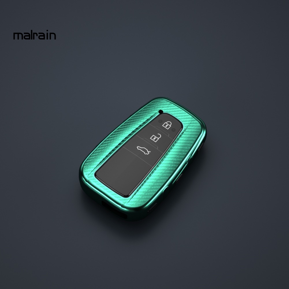 Vỏ Bảo Vệ Chìa Khóa Điều Khiển Từ Xa 3 Nút Cho Xe Hơi Toyota CHR Camry Prado