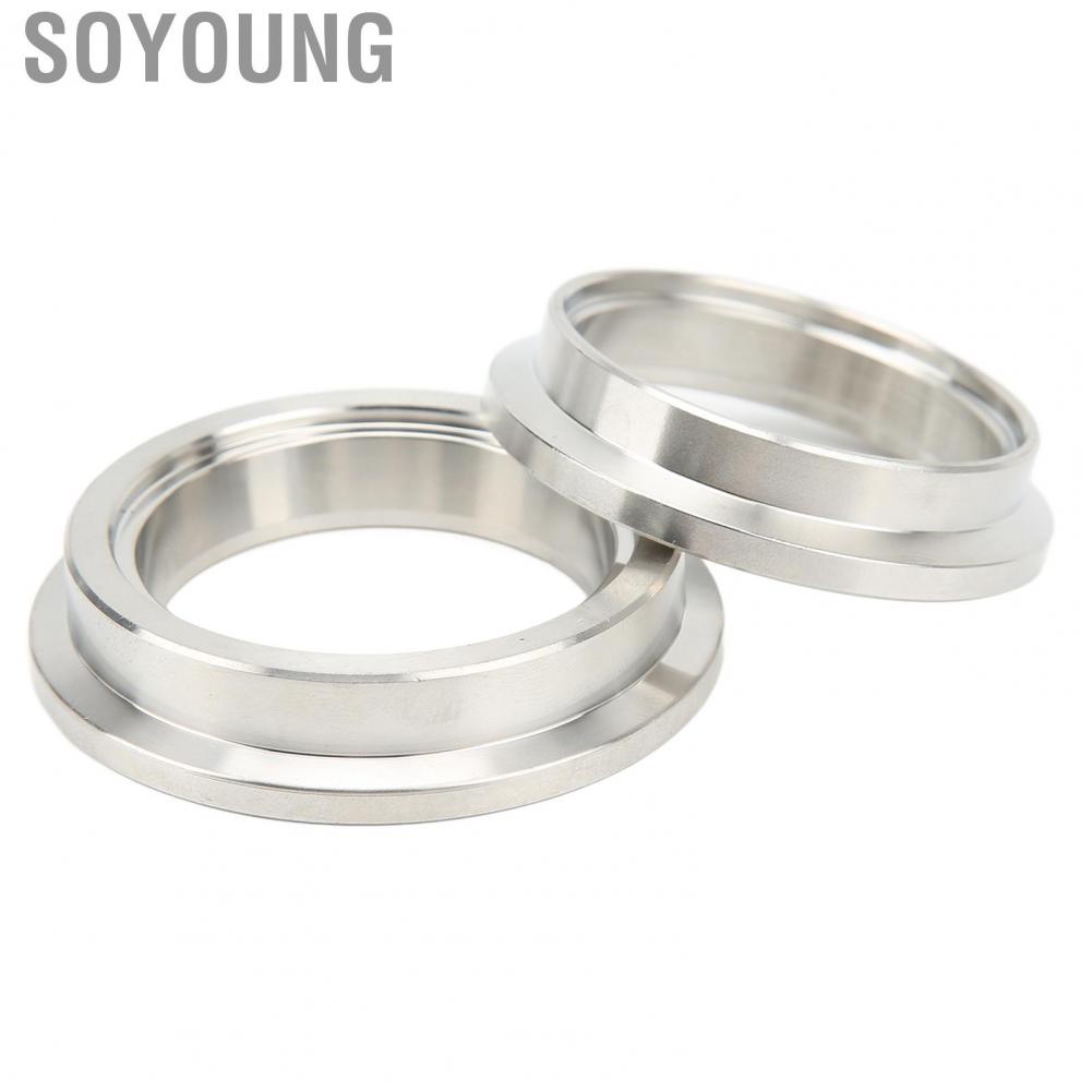 Soyoung Wastegate Inlet Flange Hard 44mm Set Heavy Duty for Car