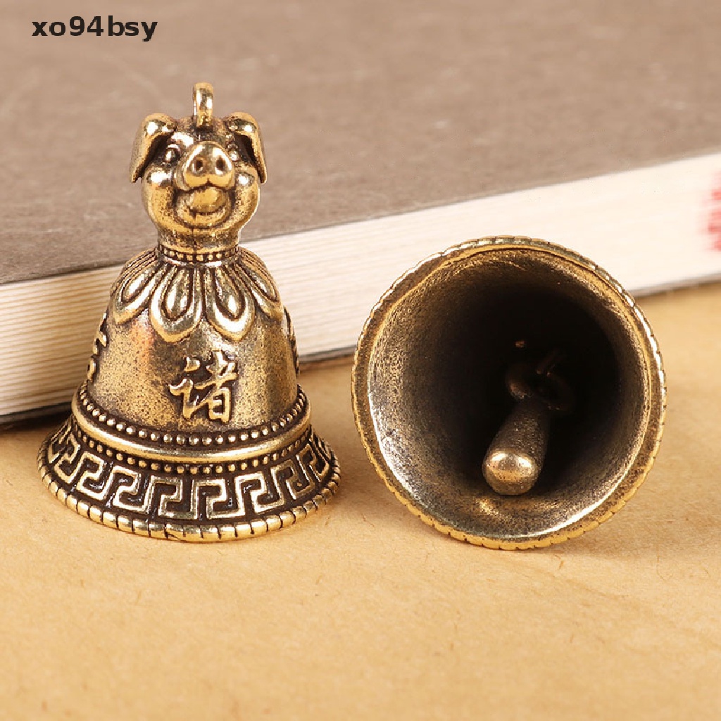 Chuông Gió xo94bsy Bằng Đồng Thau Hình 12 Cung Hoàng Đạo Phong Thủy Treo Chìa Khóa Xe Hơi